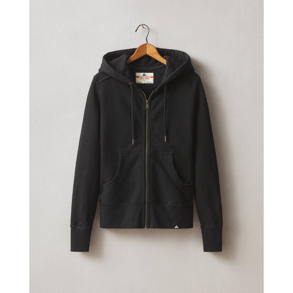 NWOT American Giant Women's Classic Full Zip Sweatshirt Black Size XXL